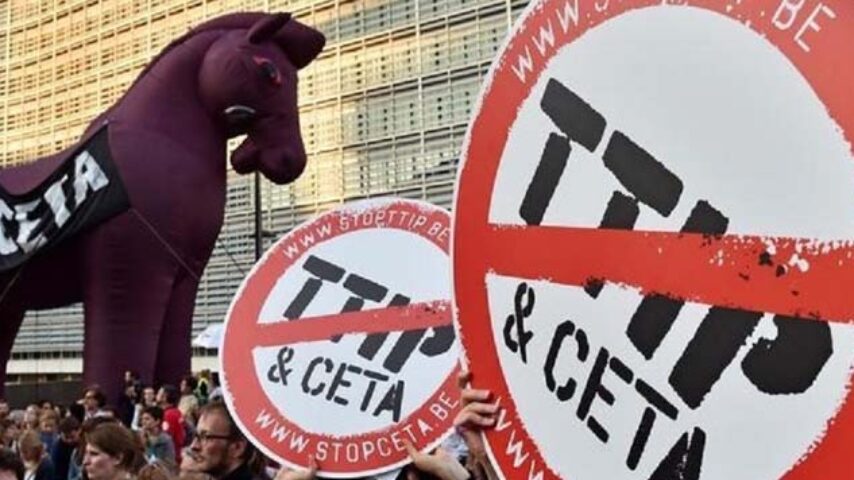 Ψηφίζουν για τη συμφωνία CETA την Τετάρτη οι ευρωβουλευτές