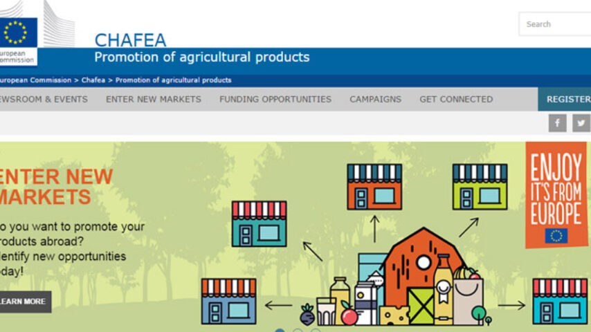 Εργαλείο υποστήριξης για εξαγωγές ευρωπαϊκών αγροδιατροφικών προϊόντων