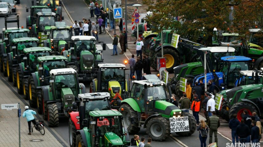 “Χωρίς αγρότες, χωρίς φαγητό”, διαδηλώνει η Ευρώπη