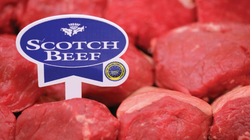Η αύξηση του κόκκινου κρέατος στη Σκοτία δίνει επάρκεια στο Ηνωμένο Βασίλειο