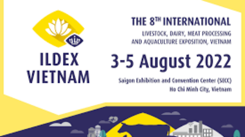Η διεθνής κτηνοτροφική έκθεση ILDEX Vietnam 3-5 Αυγούστου
