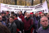 Μεγάλη διαδήλωση κρεοπωλών στη Γαλλία για το ενεργειακό