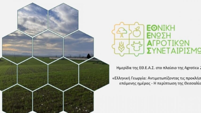 Ημερίδα της ΕΘΕΑΣ στην Agrotica 2024: Κίνητρα τους παραγωγούς για να συνεχίσουν το επάγγελμά τους – Προληπτική δράση και σταθερή αγροτική πολιτική