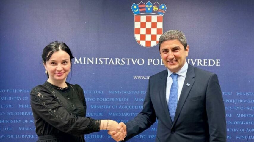 Κοινές δράσεις για αλλαγές στην ΚΑΠ και ενίσχυση των συνοριακών ελέγχων αποφασίστηκαν στη συνάντηση του ΥΠΑΑΤ με την Κροάτισσα ομόλογό του