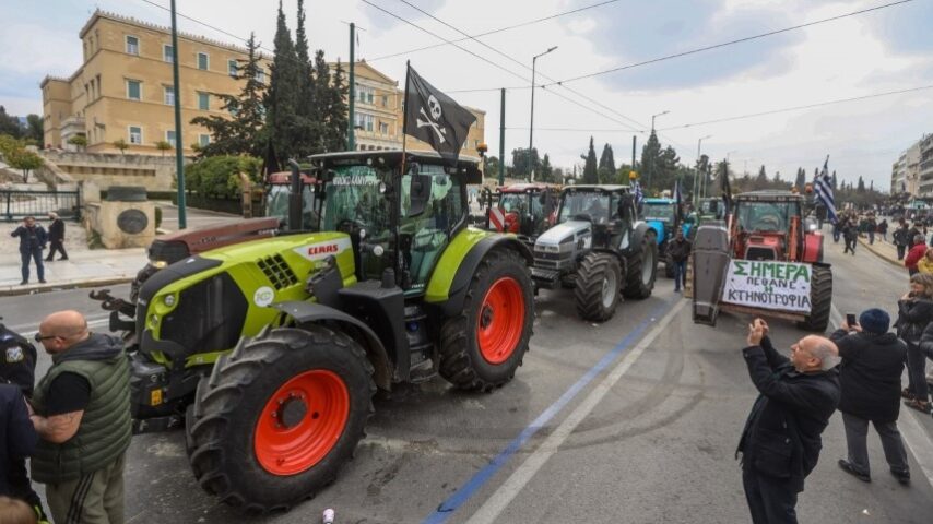Οργή και απογοήτευση για την πολιτική στην αγροκτηνοτροφία