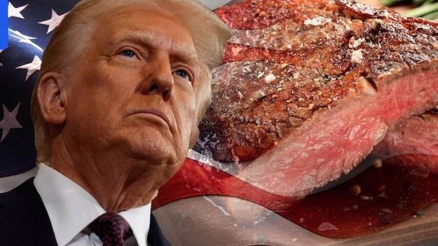Τραμπ μειώνει δασμούς σε μοσχαρίσιο κρέας και καφέ υπό πίεση τιμών