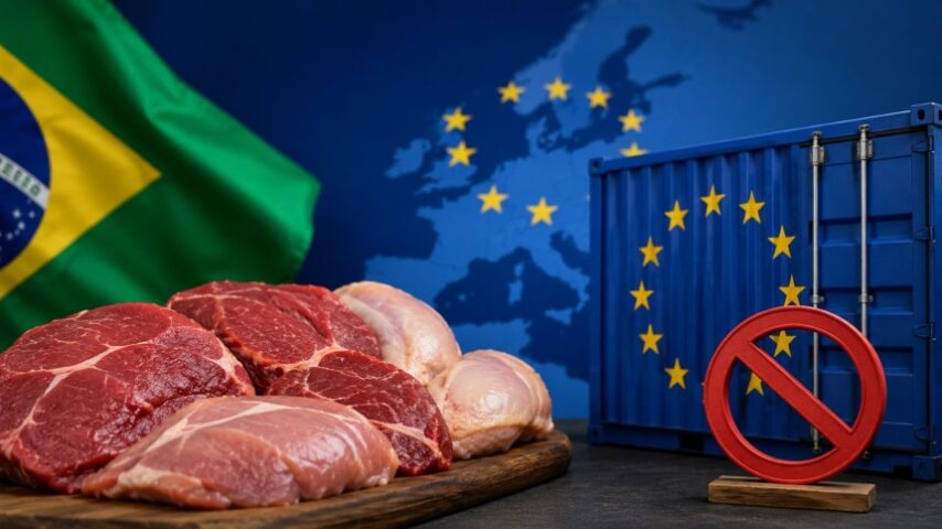 H Βραζιλία εκτός ευρωπαϊκής αγοράς στις εισαγωγές κρέατος
