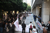 Συμμετοχή των κρεοπωλών της Αθήνας στην κινητοποίηση επαγγελματιών (βίντεο)