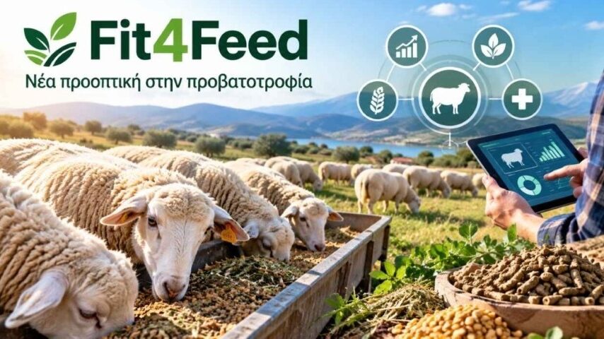 Ένωση Αγρινίου και Γεωπονικό δοκιμάζουν νέο τρόπο πάχυνσης αρνιών Fit4Feed